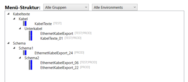 MenuBuilder Screenshot